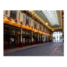 Mercado Londres de Leadenhall Tarjetas Postales