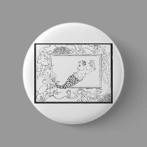 Mercat with seahorses and jellyfish buttons