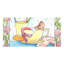 Mercat's Bath photo cards by BeMusedArt Mercat's Bath photo cards