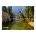 Merced River April Foliage Yosemite California Cards
