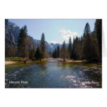 Merced River April, Yosemite California Products Cards