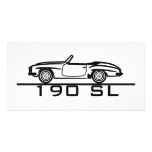 Mercedes 190 SL Type 121 photo cards
