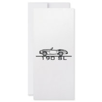 Mercedes 190 SL Type 121 Full Color Rack Card