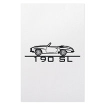 Mercedes 190 SL Type 121 stationery