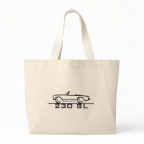 Mercedes 230 SL Type 113 Tote Bag