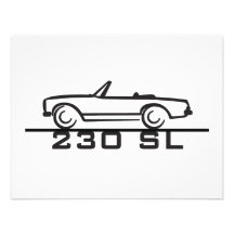 Mercedes 230 SL Type 113 Custom Announcements