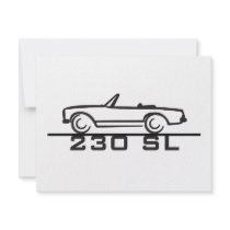 Mercedes 230 SL Type 113 invitations by frengi Mercedes 230 SL Type 113 invitations