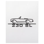 Mercedes 230 SL Type 113 Custom Letterhead
