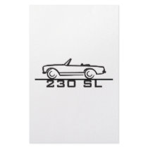 Mercedes 230 SL Type 113 Personalized Stationery