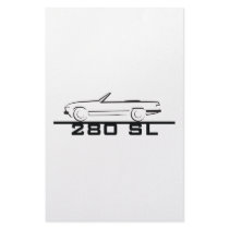 Mercedes 280 SL Type 107 Customized Stationery