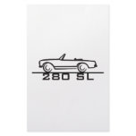 Mercedes 280 SL Type 113 stationery
