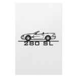 Mercedes 280 SL Type 230 Stationery Paper