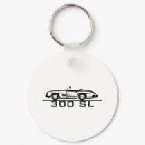 Mercedes 300 SL Cabrio keychains