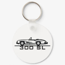 Mercedes 300 SL Cabrio keychains