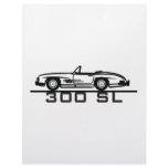 Mercedes 300 SL Cabrio Personalized Letterhead