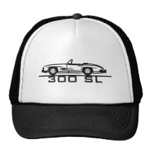 Mercedes 300 SL Cabrio Mesh Hats