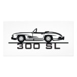 Mercedes 300 SL Cabrio Personalized Photo Card