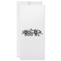 Mercedes 300 SL Cabrio rack cards