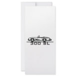 Mercedes 300 SL Cabrio Rack Card Design