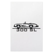 Mercedes 300 SL Cabrio stationery