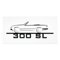 Mercedes 300 SL Type 107 Photo Card