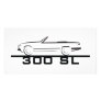 Mercedes 300 SL Type 107 Photo Card