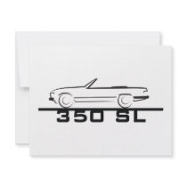 Mercedes 350 SL Type 107 Custom Announcement