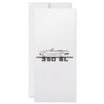 Mercedes 350 SL Type 107 Rack Card