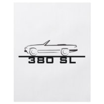 Mercedes 380 SL Type 107 Full Color Flyer