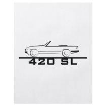 Mercedes 420 SL Type 107 flyers