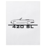 Mercedes 420 SL Type 107 flyers