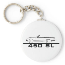Mercedes 450 SL Type 107 Key Chains
