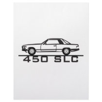 Mercedes 450 SLC 107 Custom Letterhead