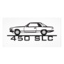 Mercedes 450 SLC 107 Personalized Photo Card