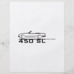Mercedes 450SL Flyers