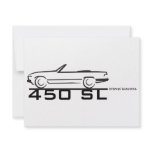 Mercedes 450SL Invites