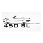 Mercedes 450SL Picture Card