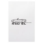 Mercedes 450SL stationery