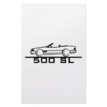 Mercedes 500 SL Type 129 Stationery Paper