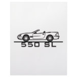 Mercedes 550 SL Type 230 Custom Letterhead