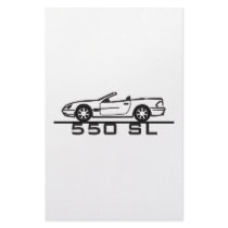 Mercedes 550 SL Type 230 Stationery