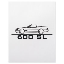Mercedes 600 SL Type 129 Letterhead Design