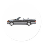 Mercedes Benz Round Stickers