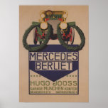 Mercedes Berliet Poster