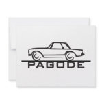 Mercedes SL Pagode Type 113 Custom Announcement