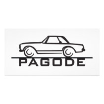 Mercedes SL Pagode Type 113 Photo Greeting Card
