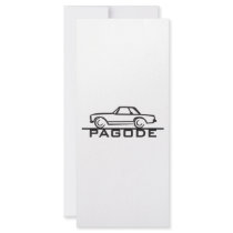 Mercedes SL Pagode Type 113 rack cards