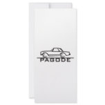Mercedes SL Pagode Type 113 Custom Rack Cards