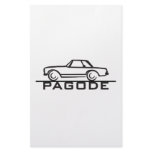 Mercedes SL Pagode Type 113 stationery
