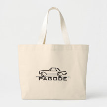 Mercedes SL Pagode Type 113 Tote Bags